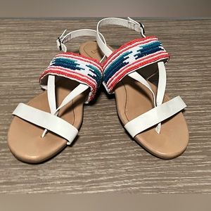 Ugg Australia Verona Serape‎ Beaded Sandals 8